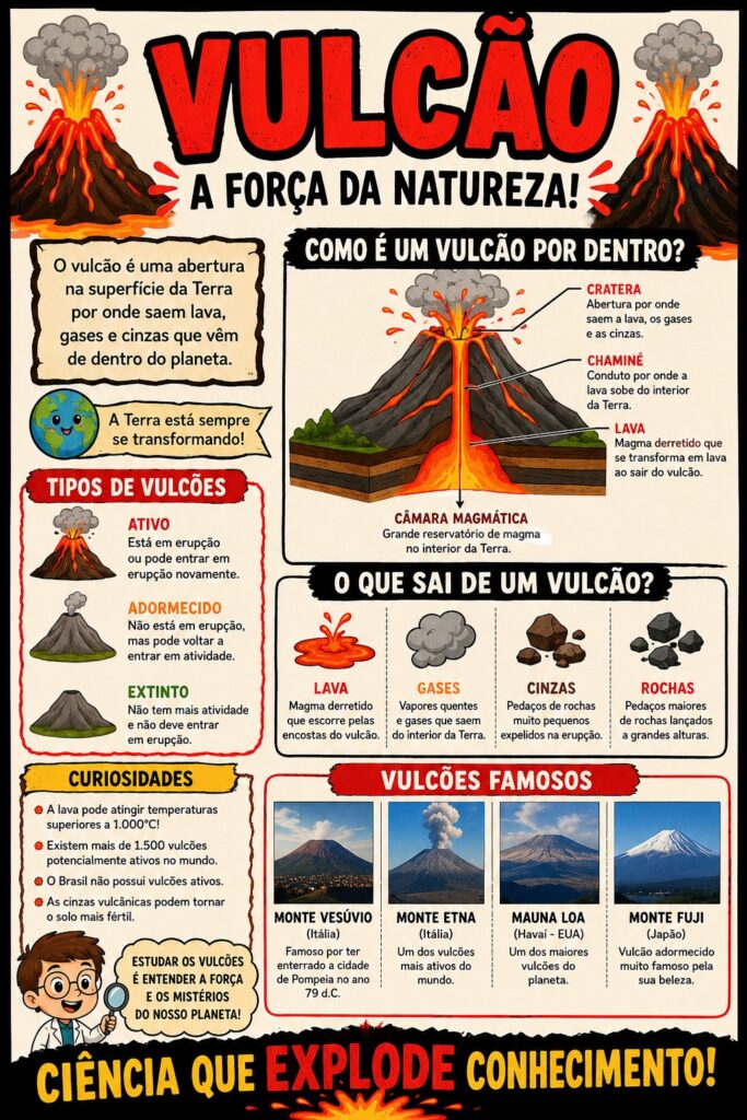 Feira de Ciências - O Vulcão