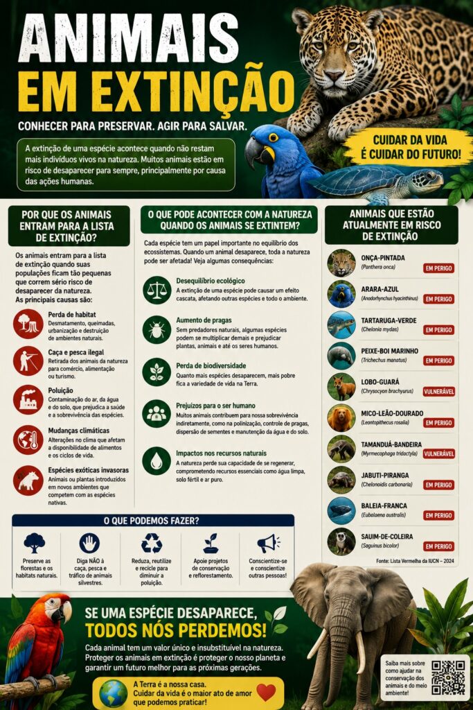 Feira de Ciências - Animais em extinção!