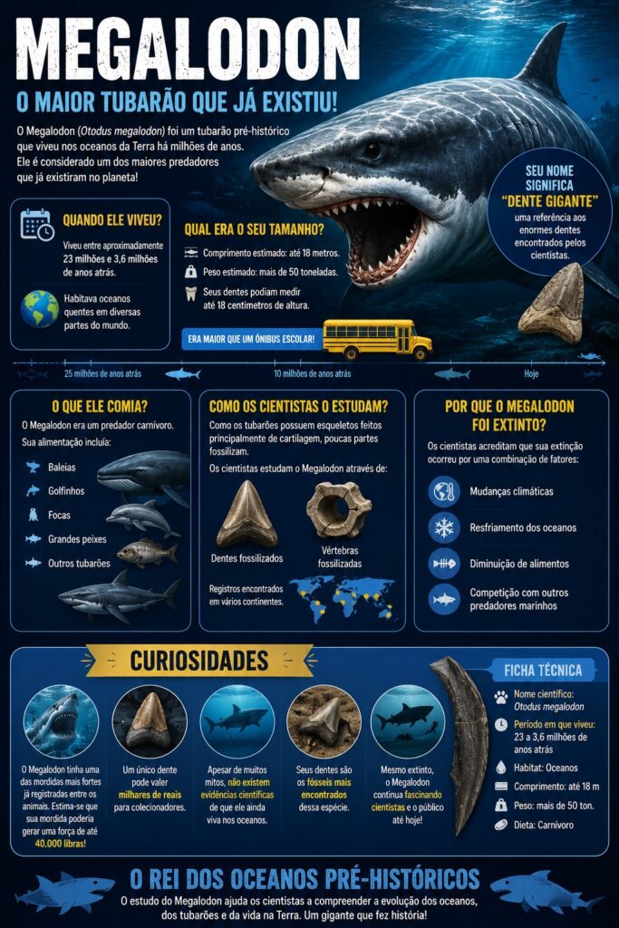 Feira de Ciências - Megalodon, o maior tubarão que já existiu!